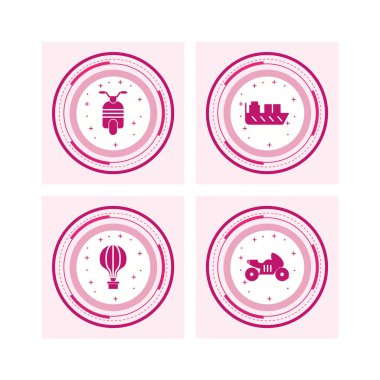 Kişisel ve ticari kullanım için simge taşıma...