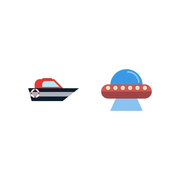 Conjunto Iconos Transporte Para Uso Personal Comercial — Vector de stock