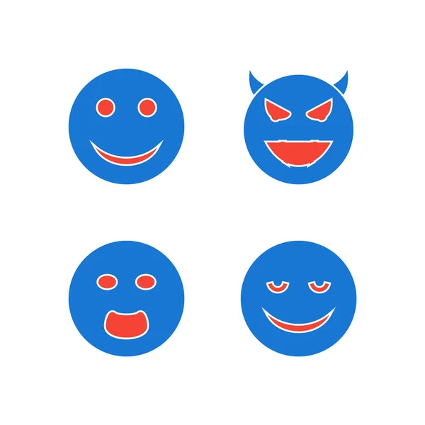 Emoji Pictogrammen Voor Persoonlijk Commercieel Gebruik — Stockvector