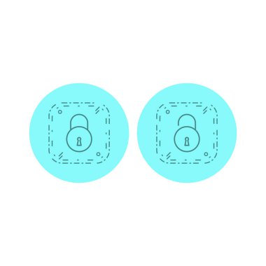 Beyaz Arkaplan Vektörü İzole Edilmiş Elementler Üzerine 2 temel element seti Simgesi...