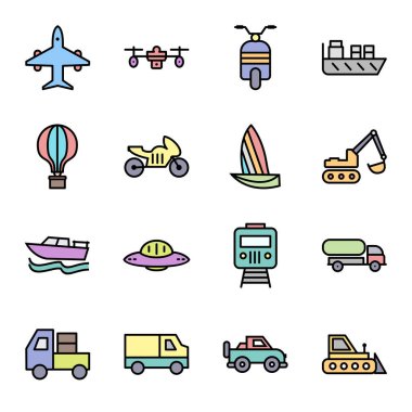 Kişisel ve ticari kullanım için simge taşıma...