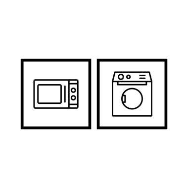 Kişisel ve Ticari Kullanım İçin 2 Elektronik Aygıt Simgesi...