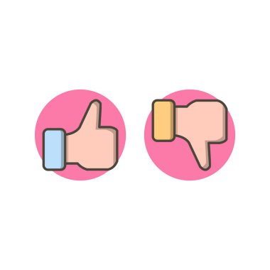 Beyaz Arkaplanda İzole edilmiş 2 temel öge Simgesi Sayfası...