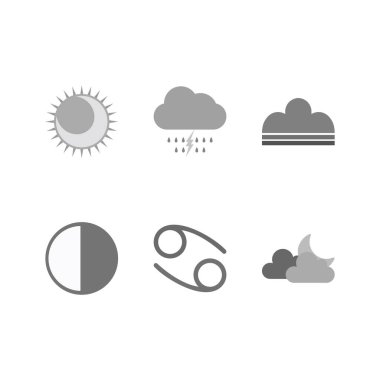 Kişisel ve Ticari Kullanım İçin 6 Hava Simgesi...