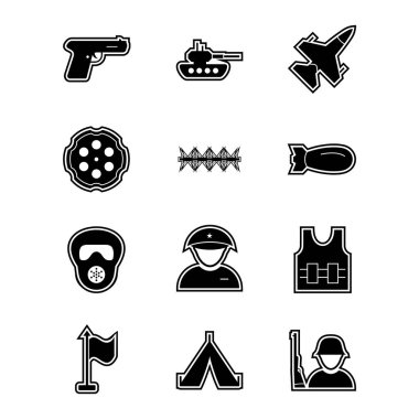 Kişisel ve Ticari Kullanım İçin 12 Askeri Simge...