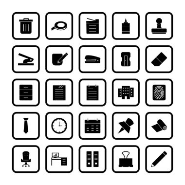 Kişisel ve Ticari Kullanım İçin 25 Ofis Simgesi...