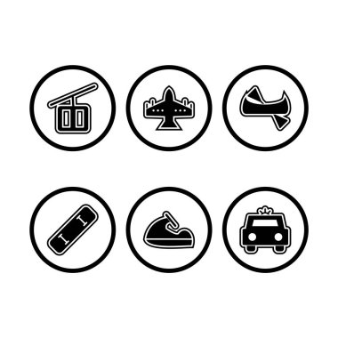 Kişisel ve ticari kullanım için simge taşıma...