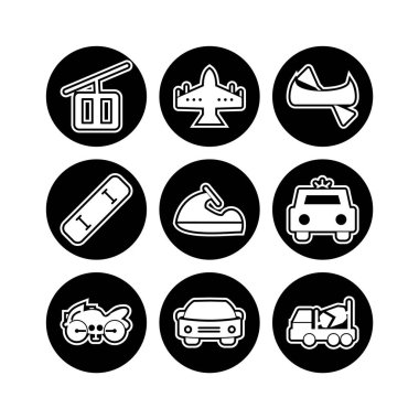 Kişisel ve ticari kullanım için simge taşıma...