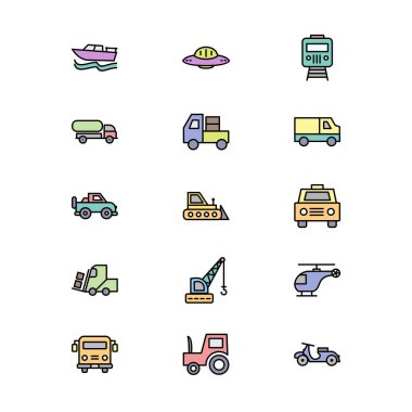 Kişisel ve ticari kullanım için simge taşıma...