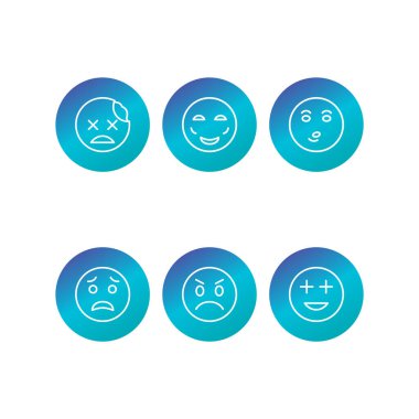 Kişisel ve Ticari Kullanım İçin 6 Emoji Simgesi...