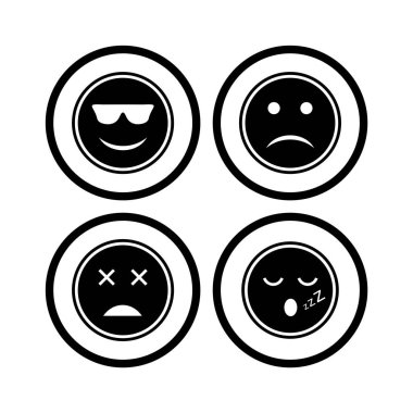 Kişisel ve Ticari Kullanım İçin 4 Emoji Simgesi...