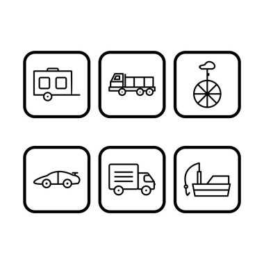 Kişisel ve ticari kullanım için simge taşıma...