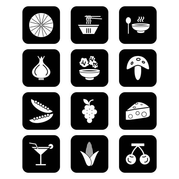 Iconen Voor Persoonlijk Commercieel Gebruik — Stockvector