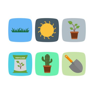 Kişisel ve Ticari Kullanım İçin 6 Simge Bahçe...