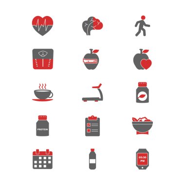 15  Icons For health Personal And Commercial Use... clipart