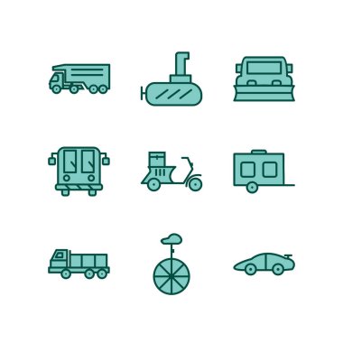 Kişisel ve ticari kullanım için simge taşıma...