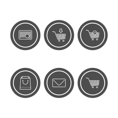 Kişisel ve Ticari Kullanım İçin 6 E-Ticaret Simgesi...