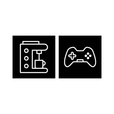 Kişisel ve Ticari Kullanım İçin 2 Elektronik Aygıt Simgesi...