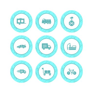 Kişisel ve ticari kullanım için simge taşıma...