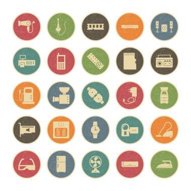 Kişisel ve Ticari Kullanım İçin 25 Simge Elektronik Aygıt...