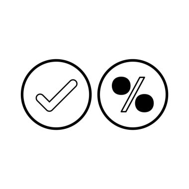 Beyaz arkaplanda izole edilmiş 2 temel element simgesi kümesi...