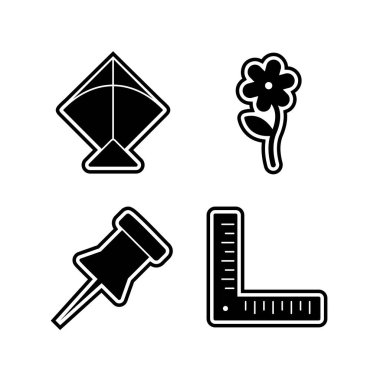 Kişisel ve Ticari Kullanım İçin Evrensel 4 Simge...