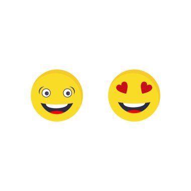 Kişisel ve ticari kullanım için 2 simge emojisi...