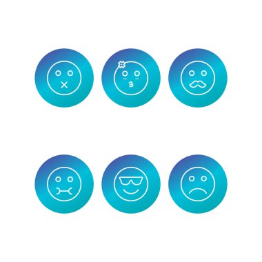Kişisel ve Ticari Kullanım İçin 6 Emoji Simgesi...