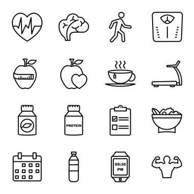 Kişisel ve Ticari Kullanım İçin 16 Simge Sağlık...