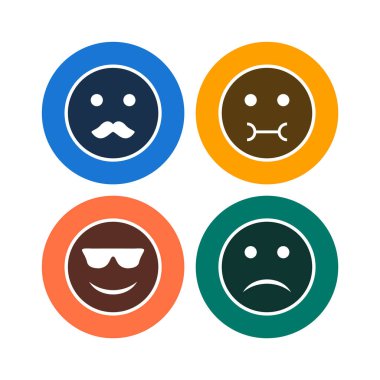 Kişisel ve Ticari Kullanım İçin 4 Emoji Simgesi...