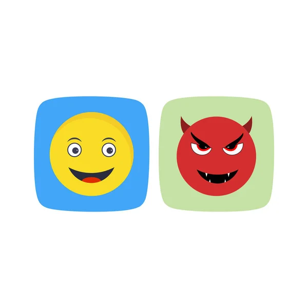 Iconos Emoji Para Uso Personal Comercial — Archivo Imágenes Vectoriales