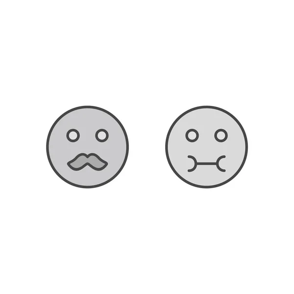 个人和商业用途的Emoji图标 — 图库矢量图片