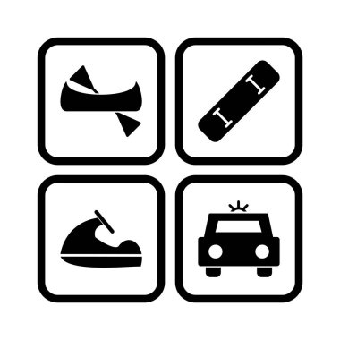 Kişisel ve ticari kullanım için simge taşıma...