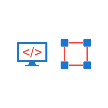 Beyaz Arkaplan Vektörü İzole Edilmiş Elementler Üzerine İki Evrensel Simge Kümesi...