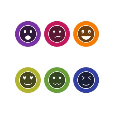 Kişisel ve Ticari Kullanım İçin 6 Emoji Simgesi...