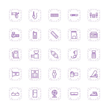 Kişisel ve Ticari Kullanım İçin 25 Simge Elektronik Aygıt...