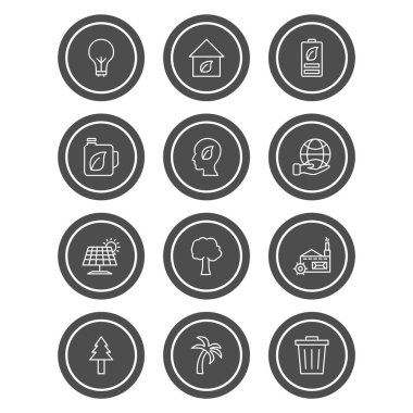 Kişisel ve Ticari Kullanım İçin 12 Eko Simgesi...