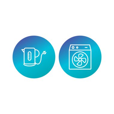 Kişisel ve Ticari Kullanım İçin 2 Elektronik Aygıt Simgesi...