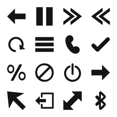 Kişisel ve Ticari Kullanım İçin 16 Temel Öge Simgesi...