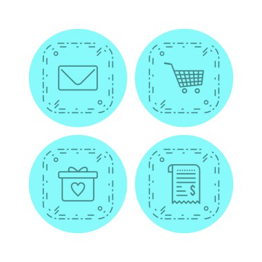 Kişisel ve Ticari Kullanım İçin 4 E-Ticaret Simgesi...