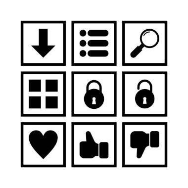 Kişisel ve Ticari Kullanım İçin 9 Temel Öge Simgesi...