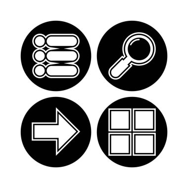 Kişisel ve Ticari Kullanım İçin 4 Temel Element Simgesi...