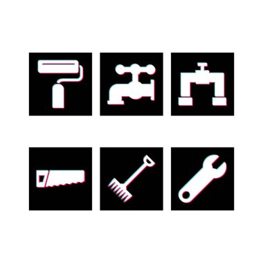 Kişisel ve Ticari Kullanım İçin 6 Yapı Simgesi...