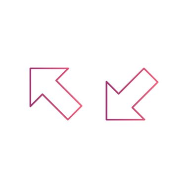 Beyaz Arkaplanda İzole edilmiş 2 temel öge Simgesi Sayfası...