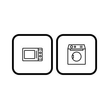 Kişisel ve Ticari Kullanım İçin 2 Elektronik Aygıt Simgesi...