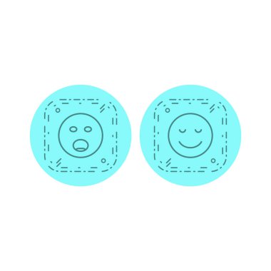 Kişisel ve ticari kullanım için 2 simge emojisi...