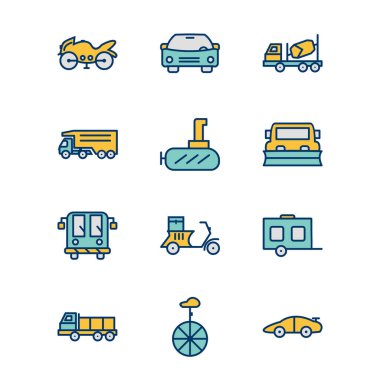 Kişisel ve ticari kullanım için simge taşıma...