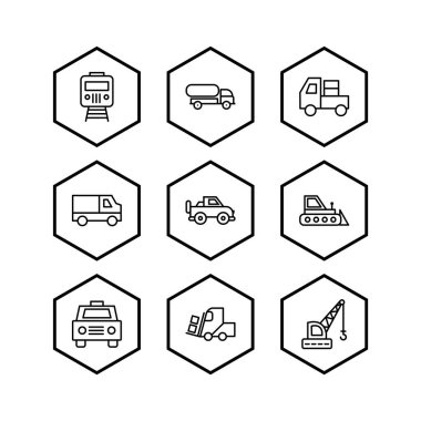 Kişisel ve ticari kullanım için simge taşıma...