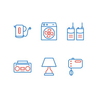Kişisel ve Ticari Kullanım İçin 6 Elektronik Aygıt Simgesi...