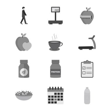 Kişisel ve Ticari Kullanım İçin 12 Simge Sağlık...